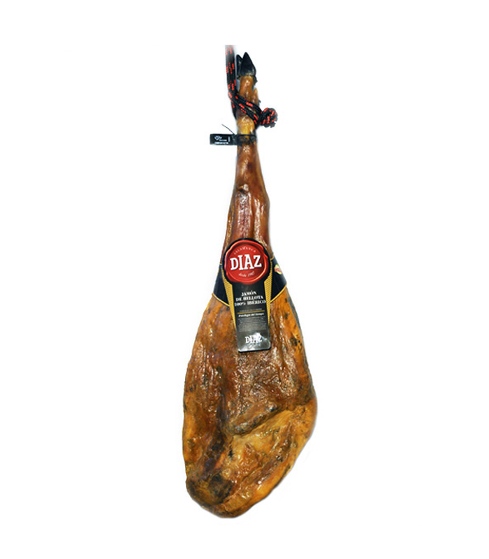 Jamón de bellota 100% ibérico | Azul Serrano la tienda online de Jamones y Embutidos Díaz