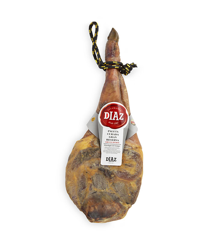 Paleta de Cruce Duroc Gran Reserva | Azul Serrano la tienda online de Jamones y Embutidos Díaz